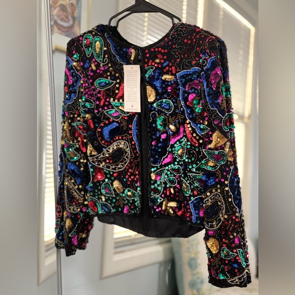 NWT vintage embroidered jacket - Picture 2 of 3